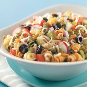 Veggie Spiral Salad Recipe | Taste of Home