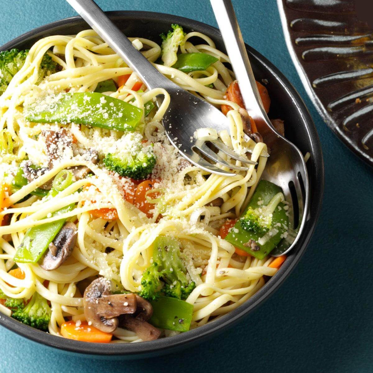 Broccoli Veggie Pasta Primavera Recipe | Taste of Home
