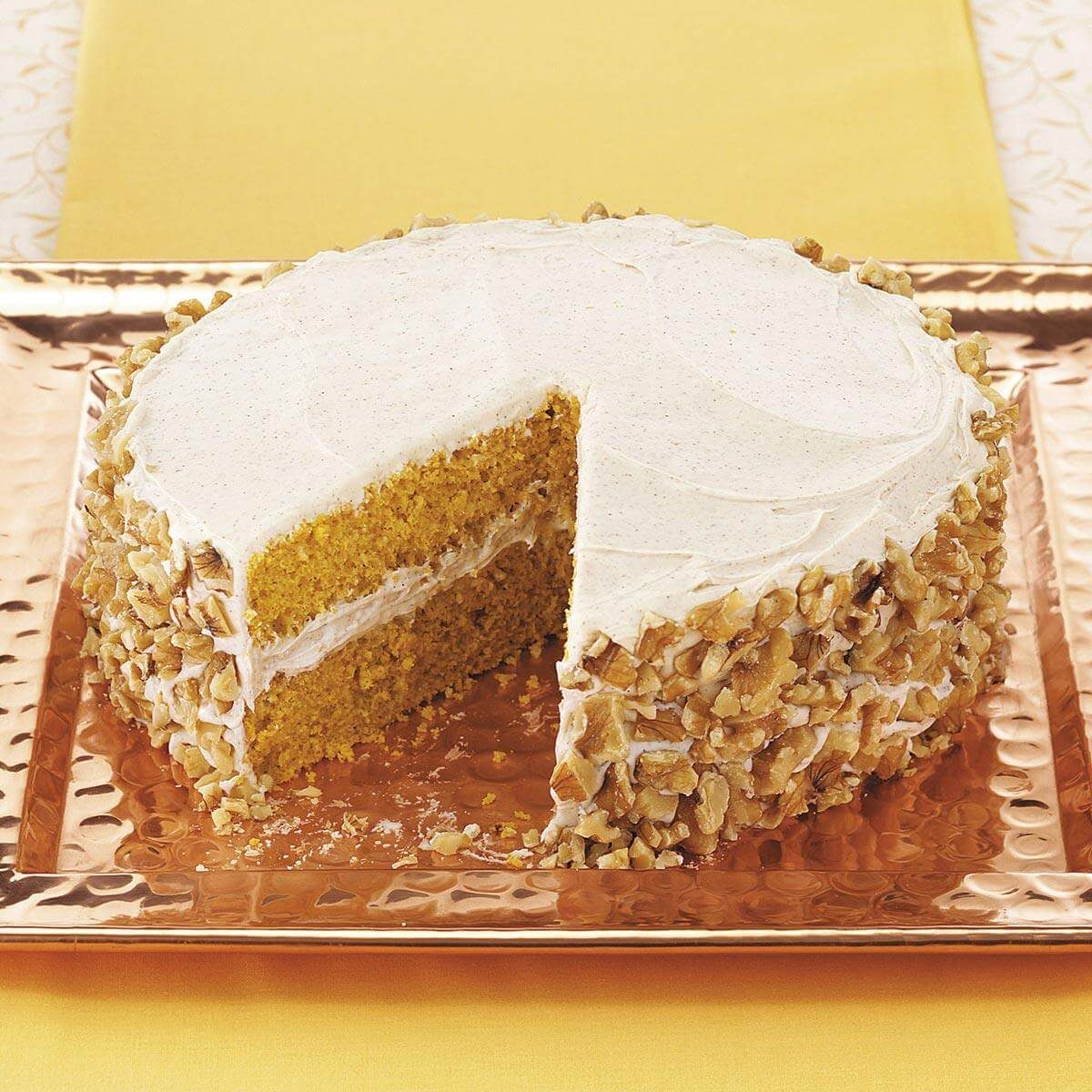 Pumpkin Pie Cake Recipe | Taste of Home