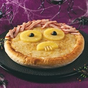 spooky pizza