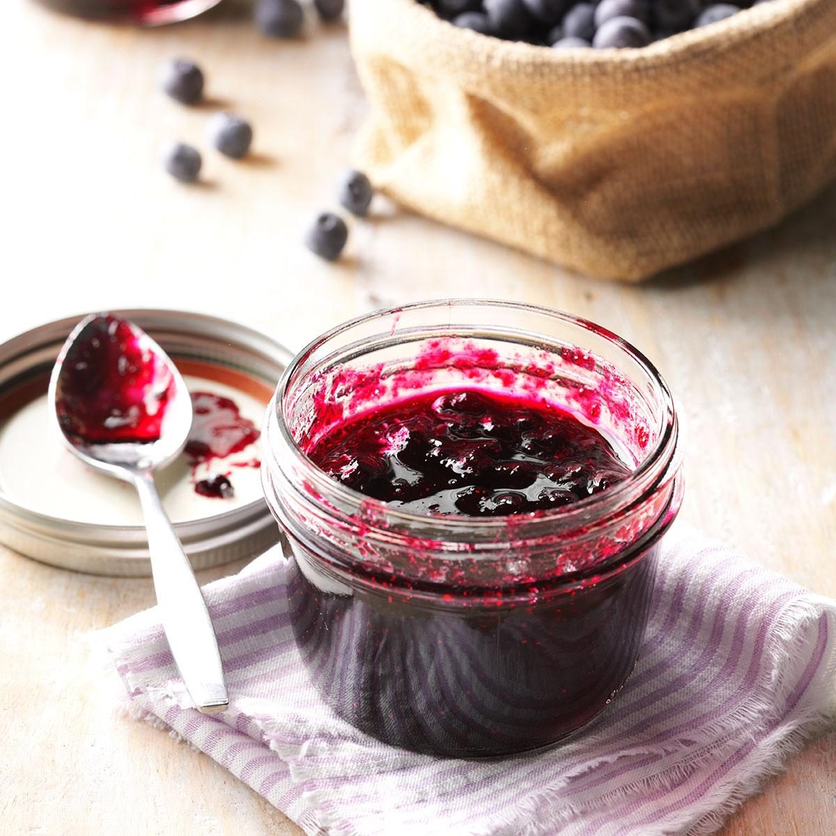 Luscious Blueberry Jam Recipe | Taste of Home