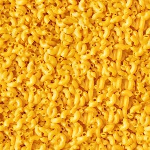 A seamless food texture of mac and cheese