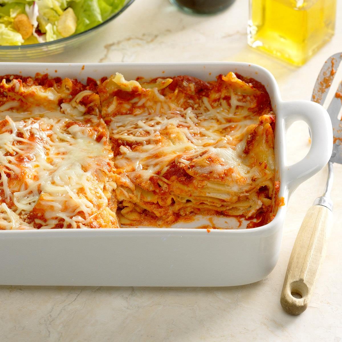 Weeknight Lazy Lasagna Recipe | Taste of Home