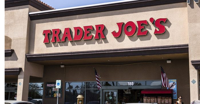 Las Vegas - Circa July 2017: Trader Joe's Retail Strip Mall Location. Trader Joe's is a chain of specialty grocery stores in the U.S.