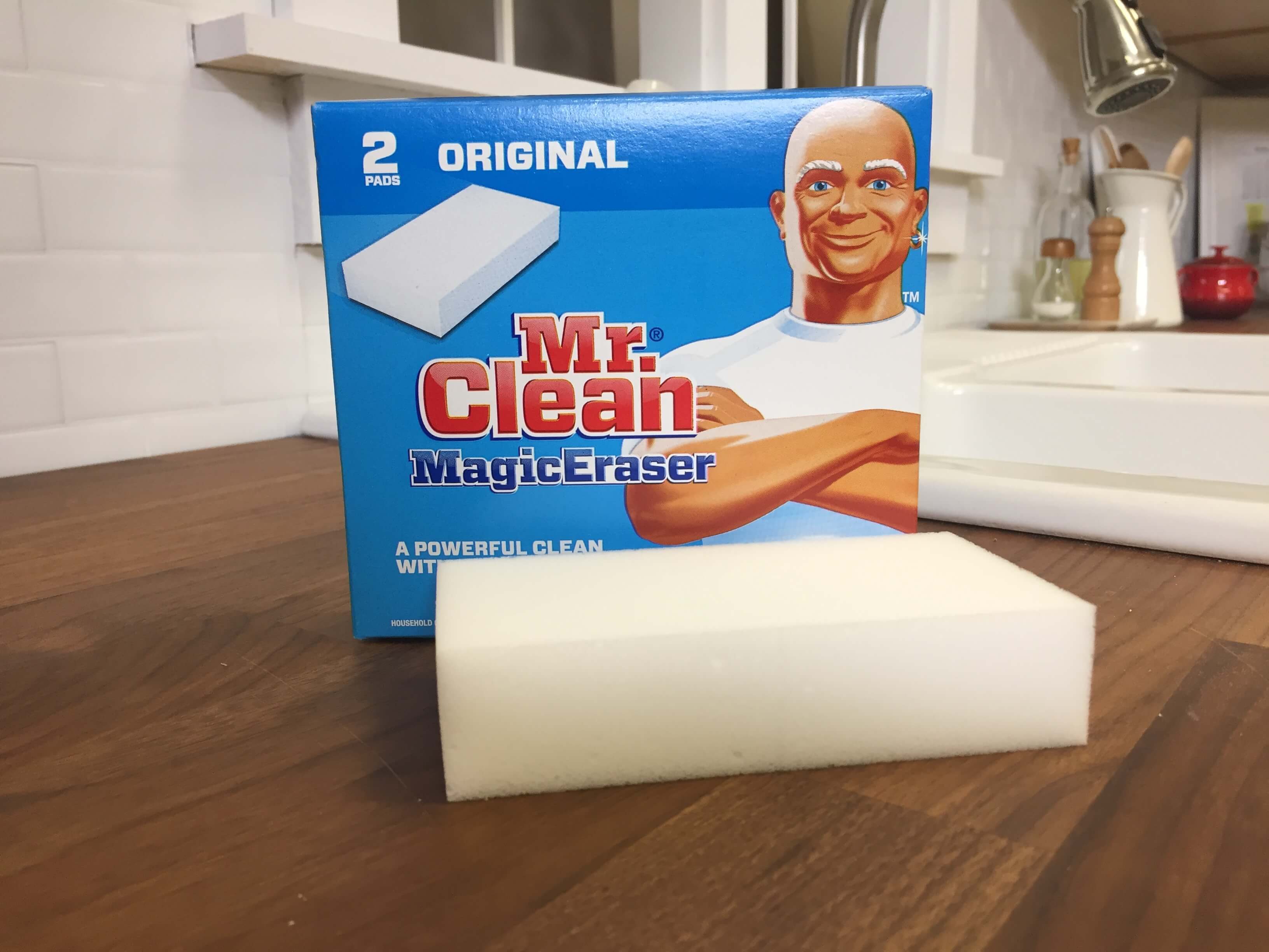 9 Crazy Magic Eraser Uses For Any Messy, Mr Clean On Laminate Floors