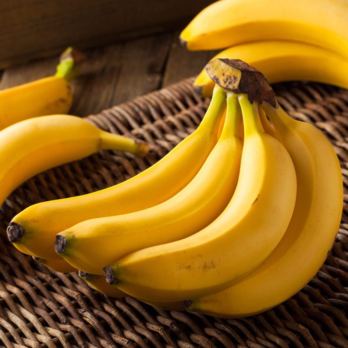 Raw Organic Bunch of Bananas Ready to Eat; Shutterstock ID 375477457