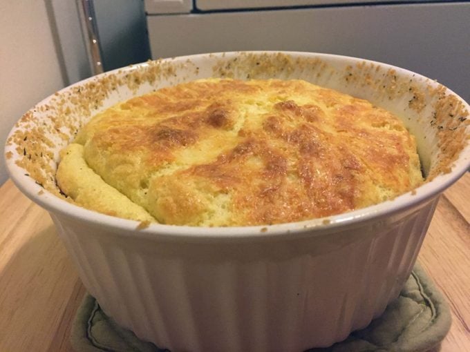 Soufflé before height