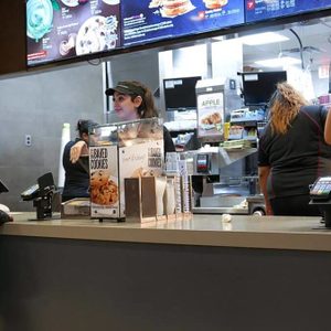 Fast food counter