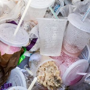 Plastic trash