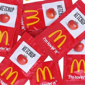Mc Donald's ketchup packets
