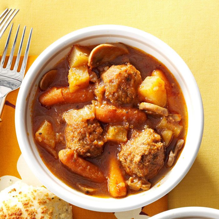 All-Day Meatball Stew