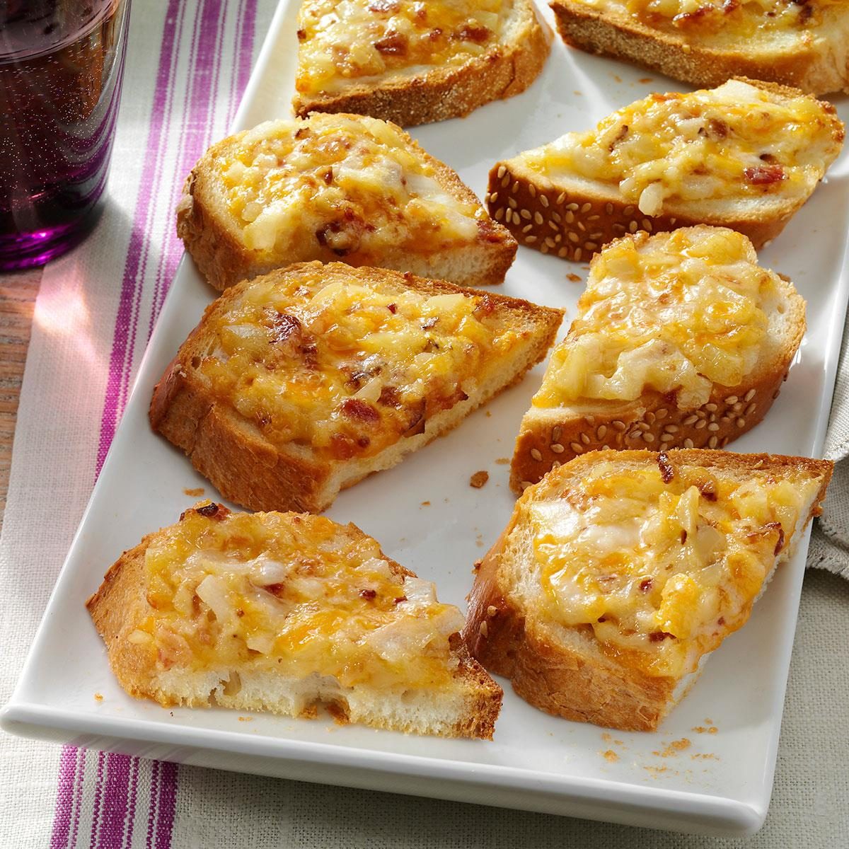 Almond Cheddar Appetizers Recipe How To Make It Taste Of Home