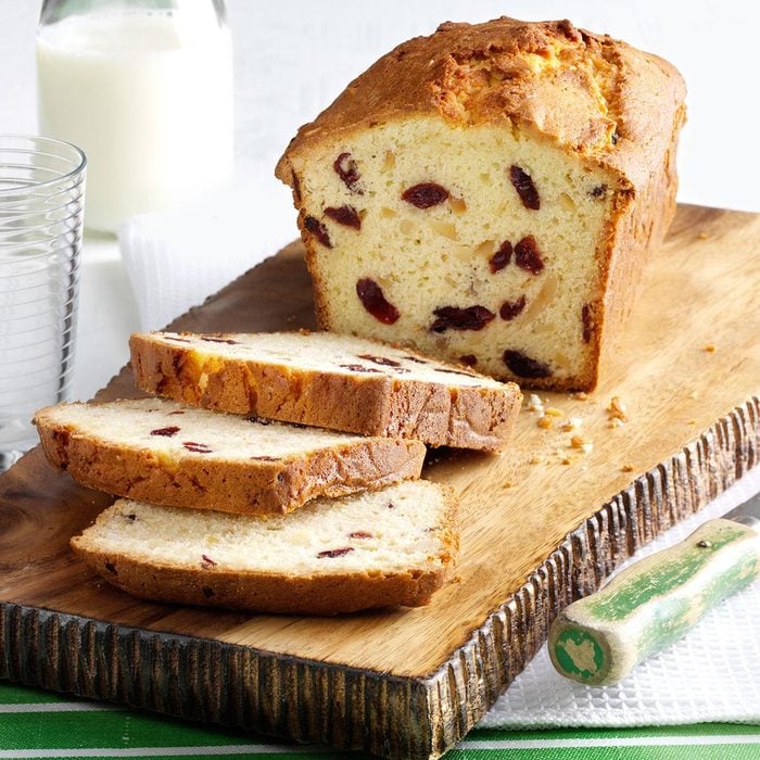 Almond & Cranberry Coconut Bread