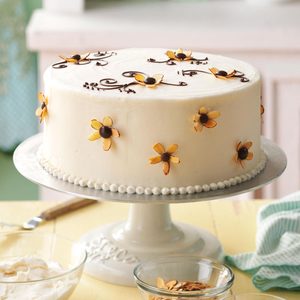 Amaretto Cake with Buttercream Frosting