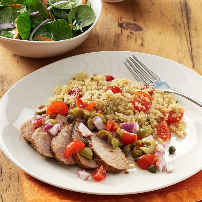 Andalusian Pork Tenderloin