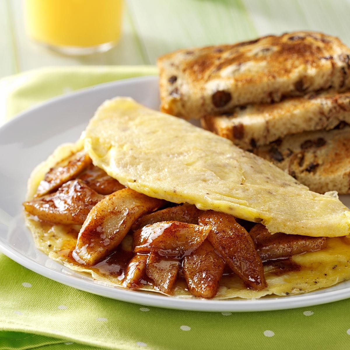 Apple Cinnamon Omelet