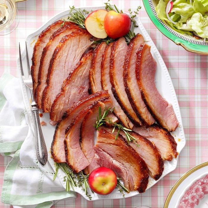 Apple-Glazed Ham