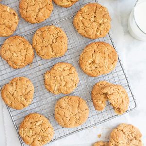 Apple Peanut Butter Cookies