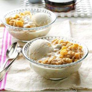 Apple Pie Oatmeal Dessert