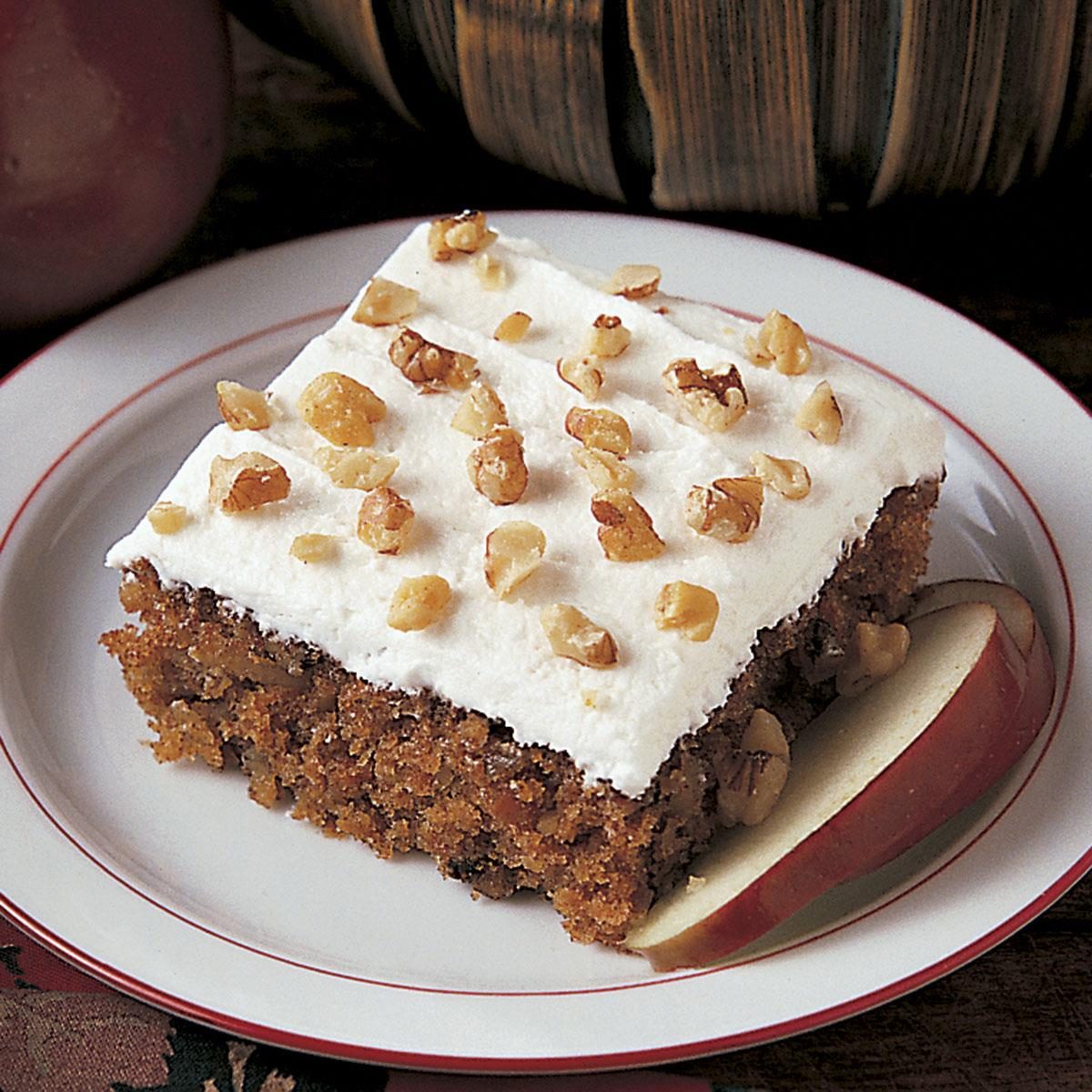 Apple Walnut Cake