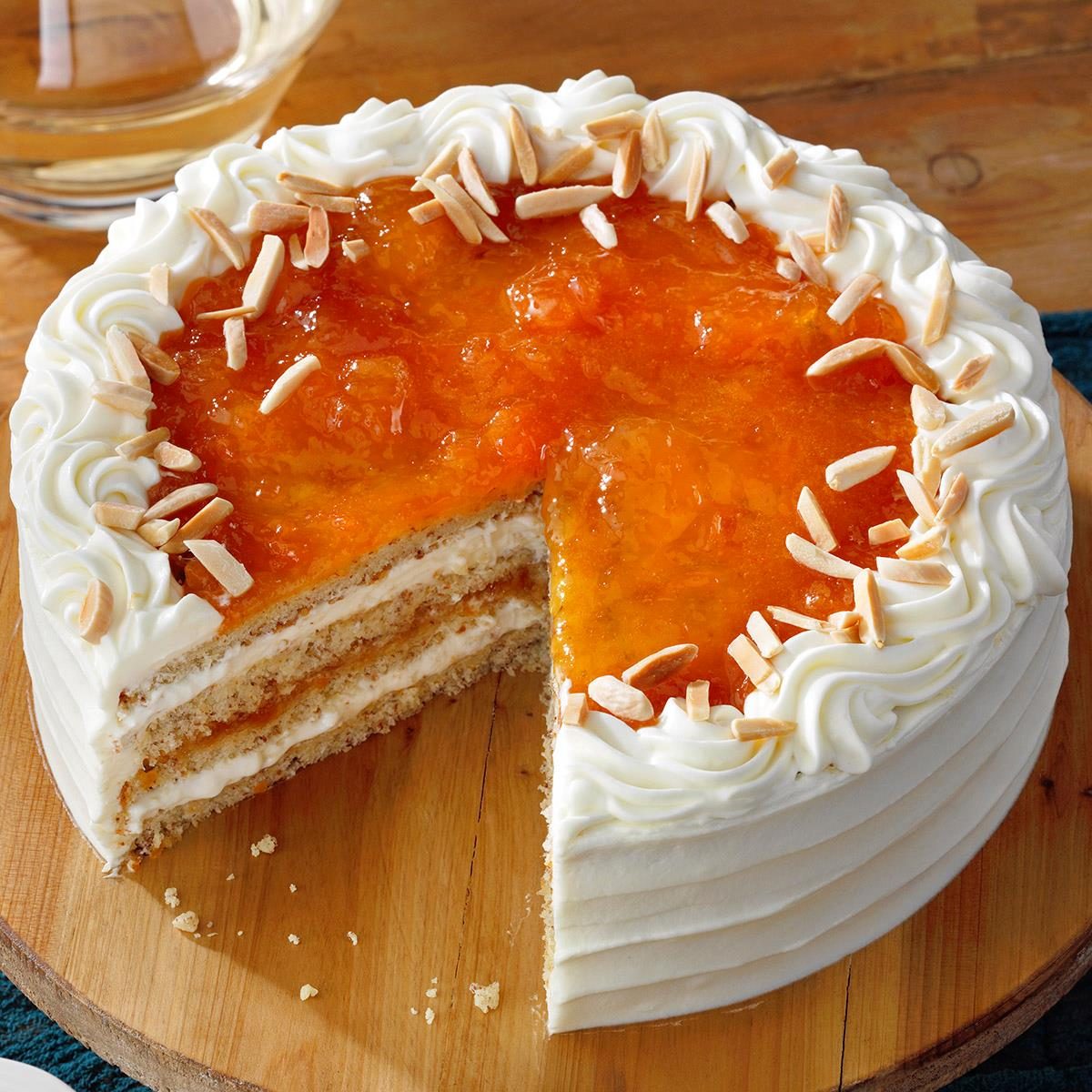 Apricot Almond Torte