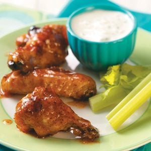 Apricot Chicken Wings