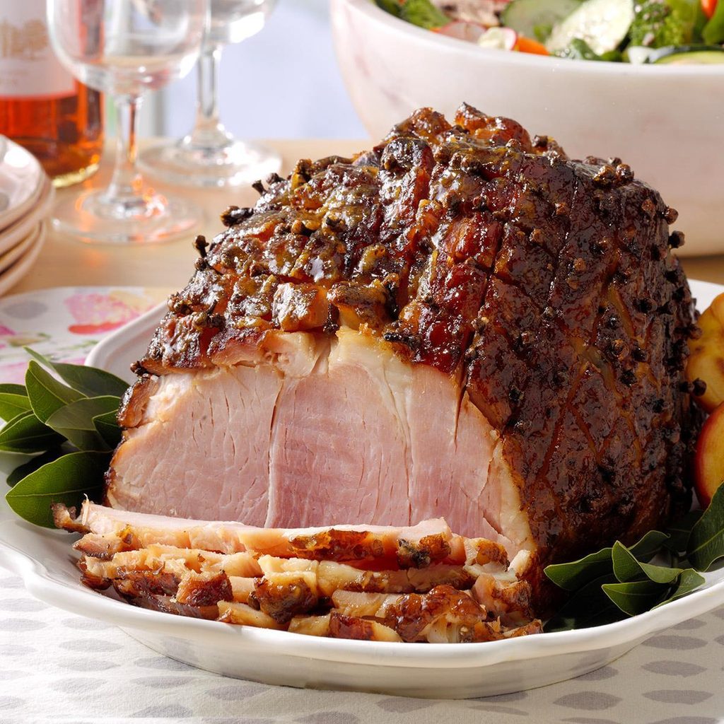 Apricot-Glazed Ham