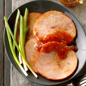 Apricot Ham Steak