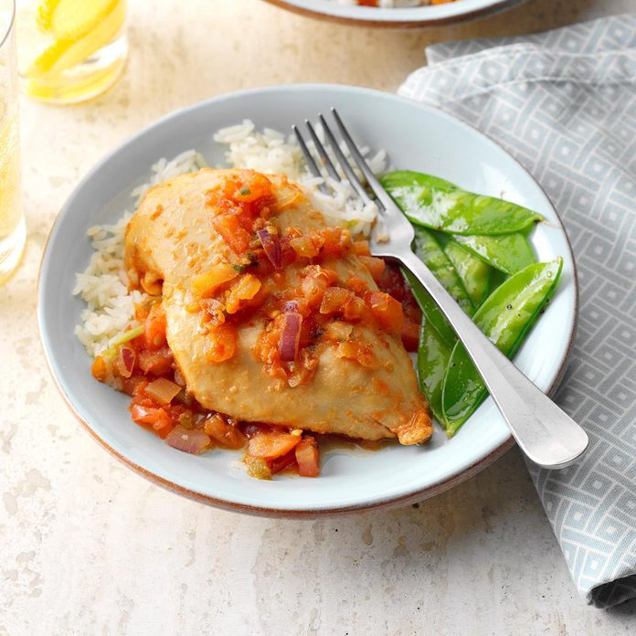 Apricot-Orange Salsa Chicken