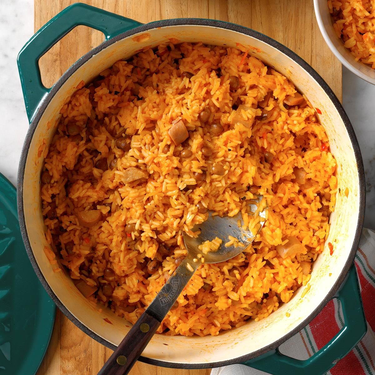 Arroz con Gandules (Rice with Pigeon Peas)