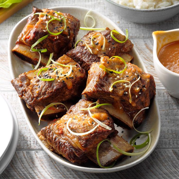 Asian Barbecued Short Ribs