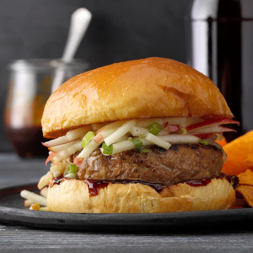 Asian Turkey Burger with Apple Slaw Recipe: How to Make It