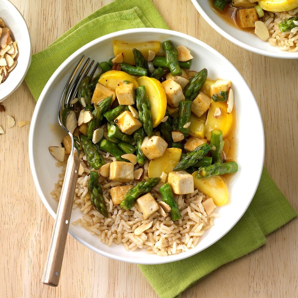 Asparagus Tofu Stir-Fry