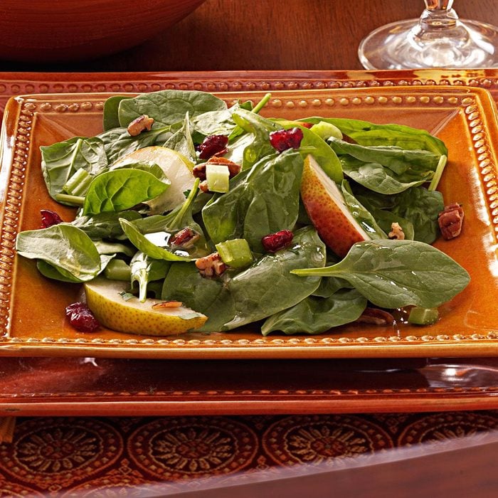 Autumn Spinach Salad