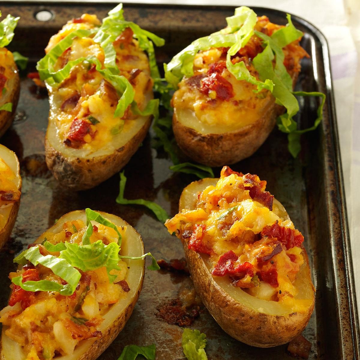 BLT Twice-Baked Potatoes