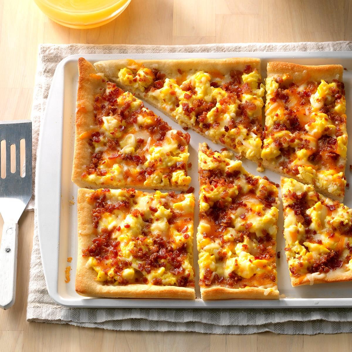 Bacon Breakfast Pizza Recipe: How to Make It | Taste of Home