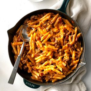 Bacon Cheeseburger Pasta