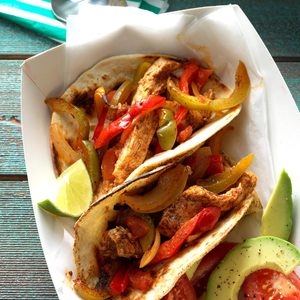 Baked Chicken Fajitas