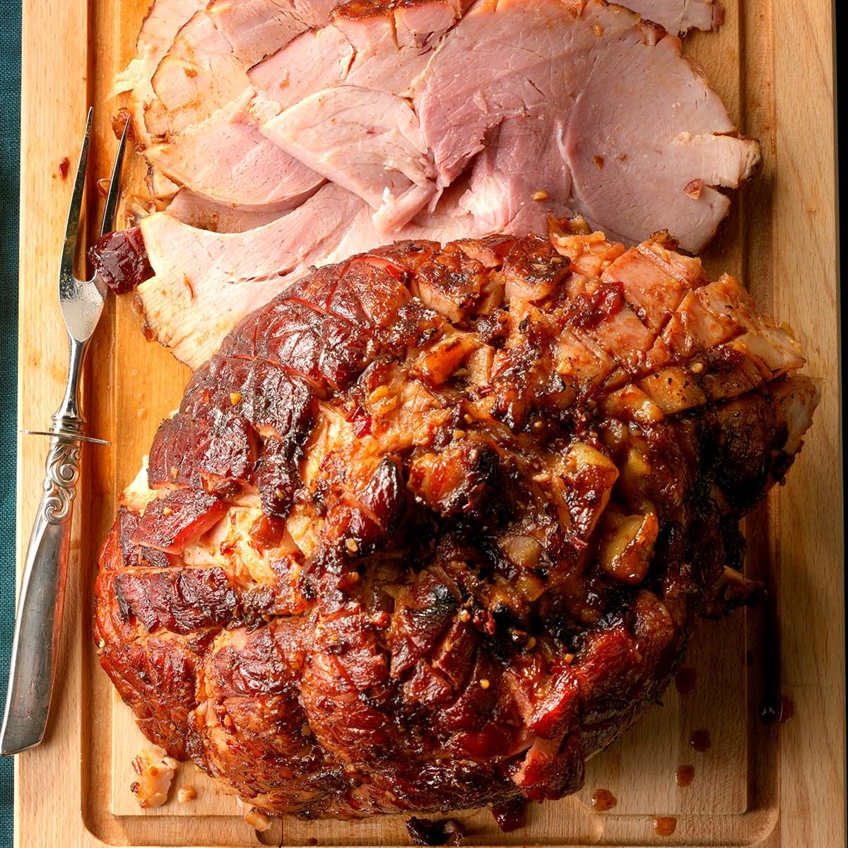 Baked Ham with Honey-Chipotle Glaze Recipe: How to Make It | Taste of Home