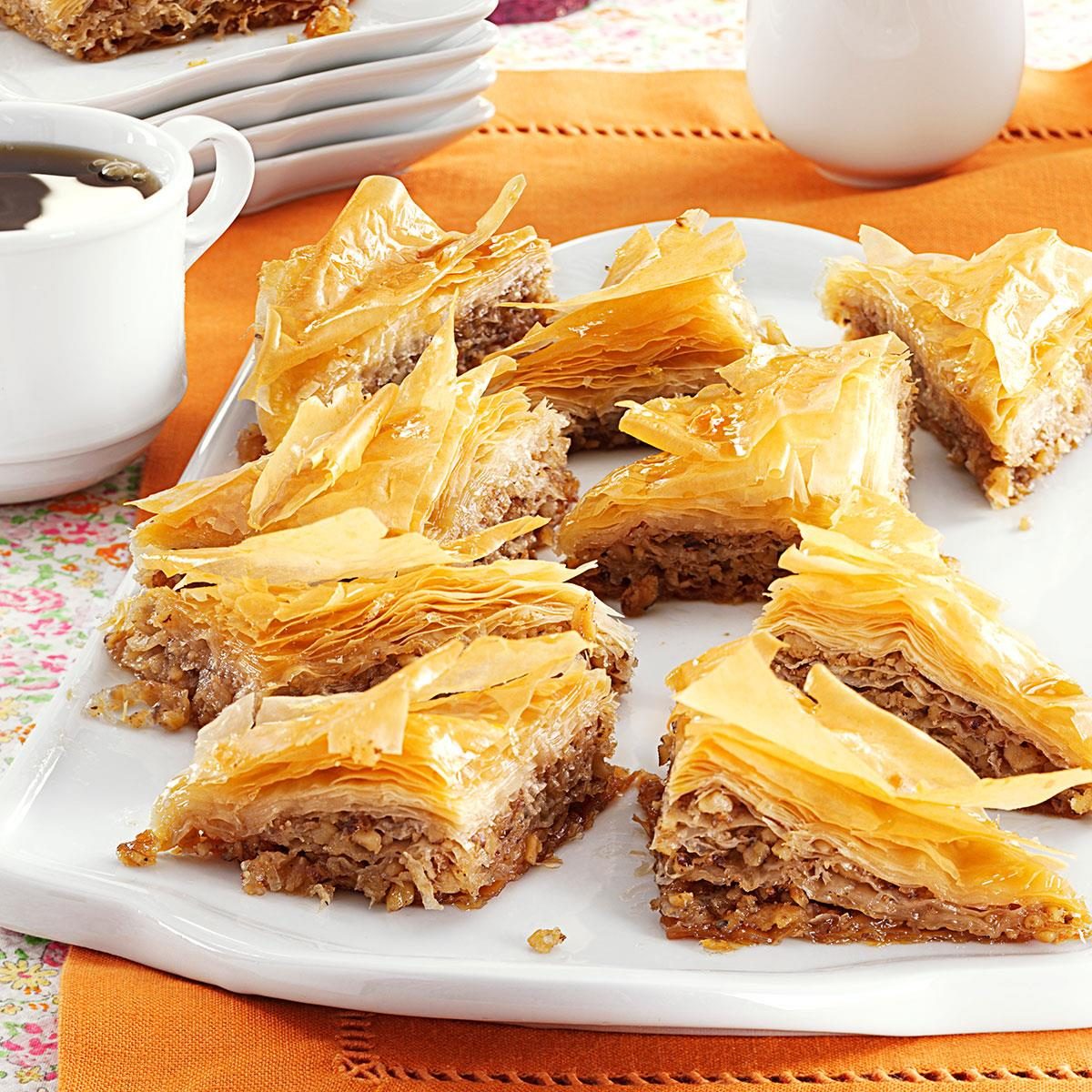 Baklava with Honey Syrup Recipe: How to Make It