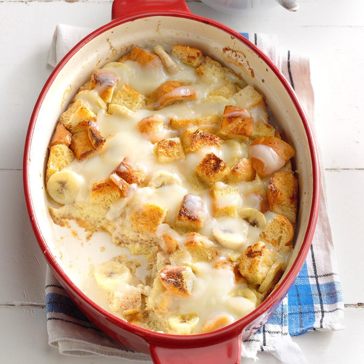 Banana Bread Pudding Recipe How To Make It Taste Of Home
