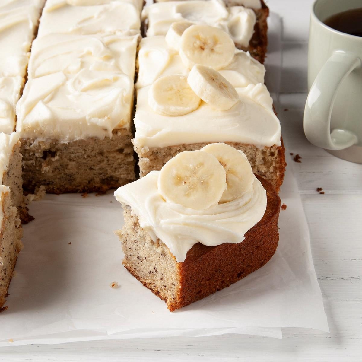 Banana Cake with Cream Cheese Frosting Recipe: How to Make It | Taste