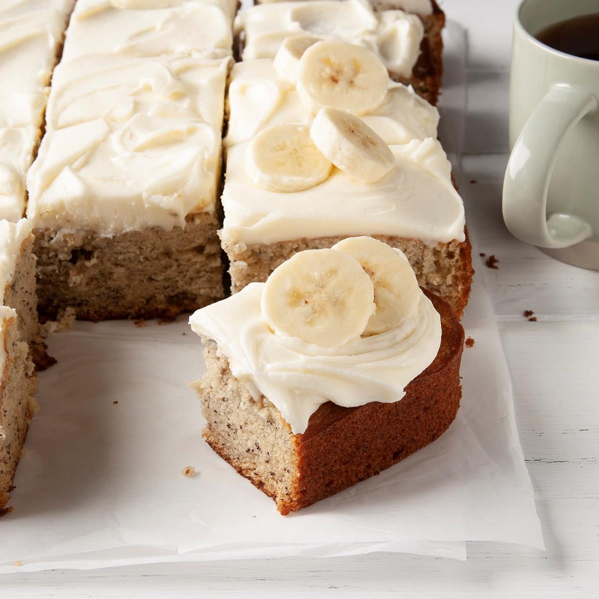 Banana Cake with Cream Cheese Frosting