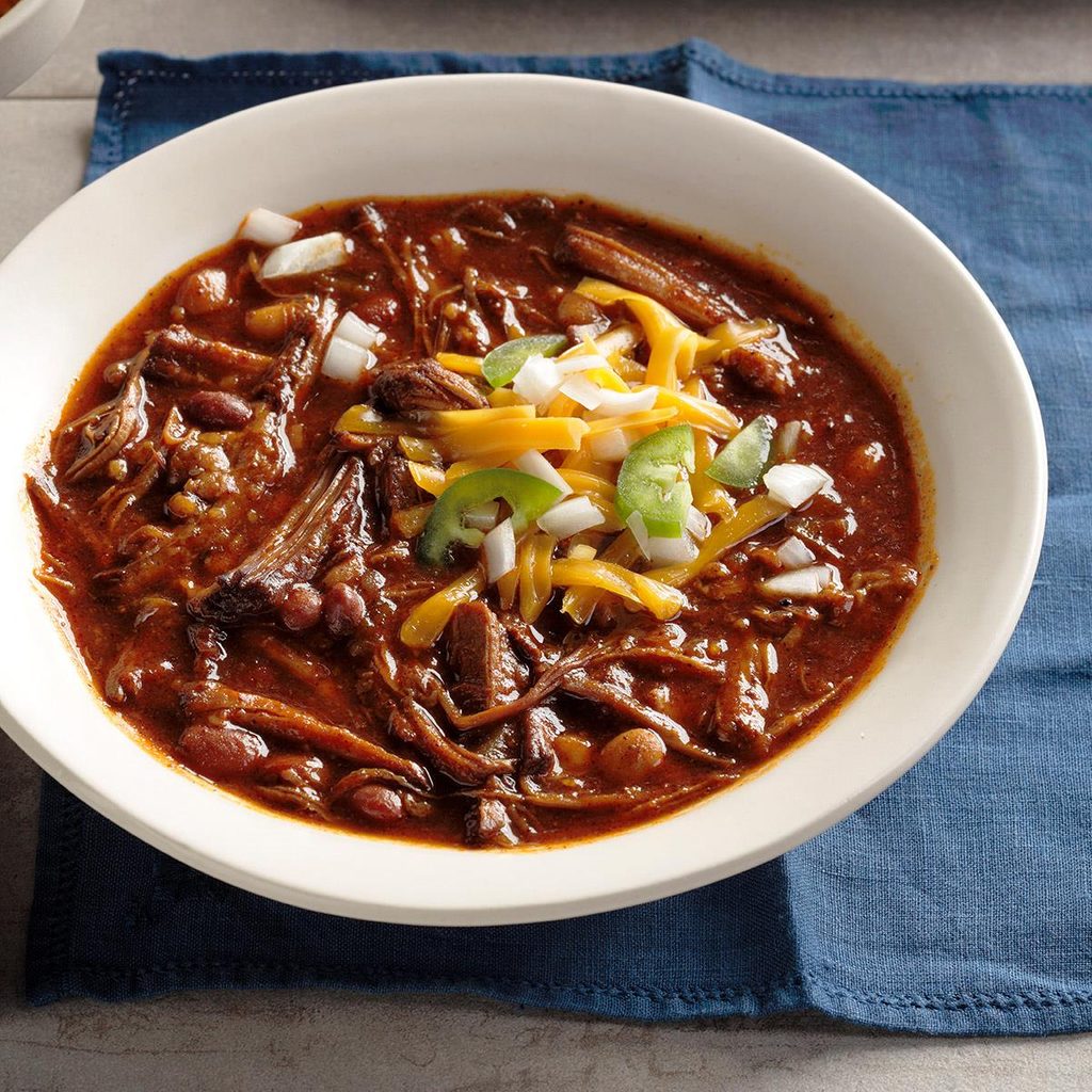 Barbecued Beef Chili