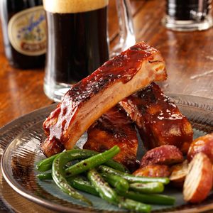 Barbecued Ribs with Beer