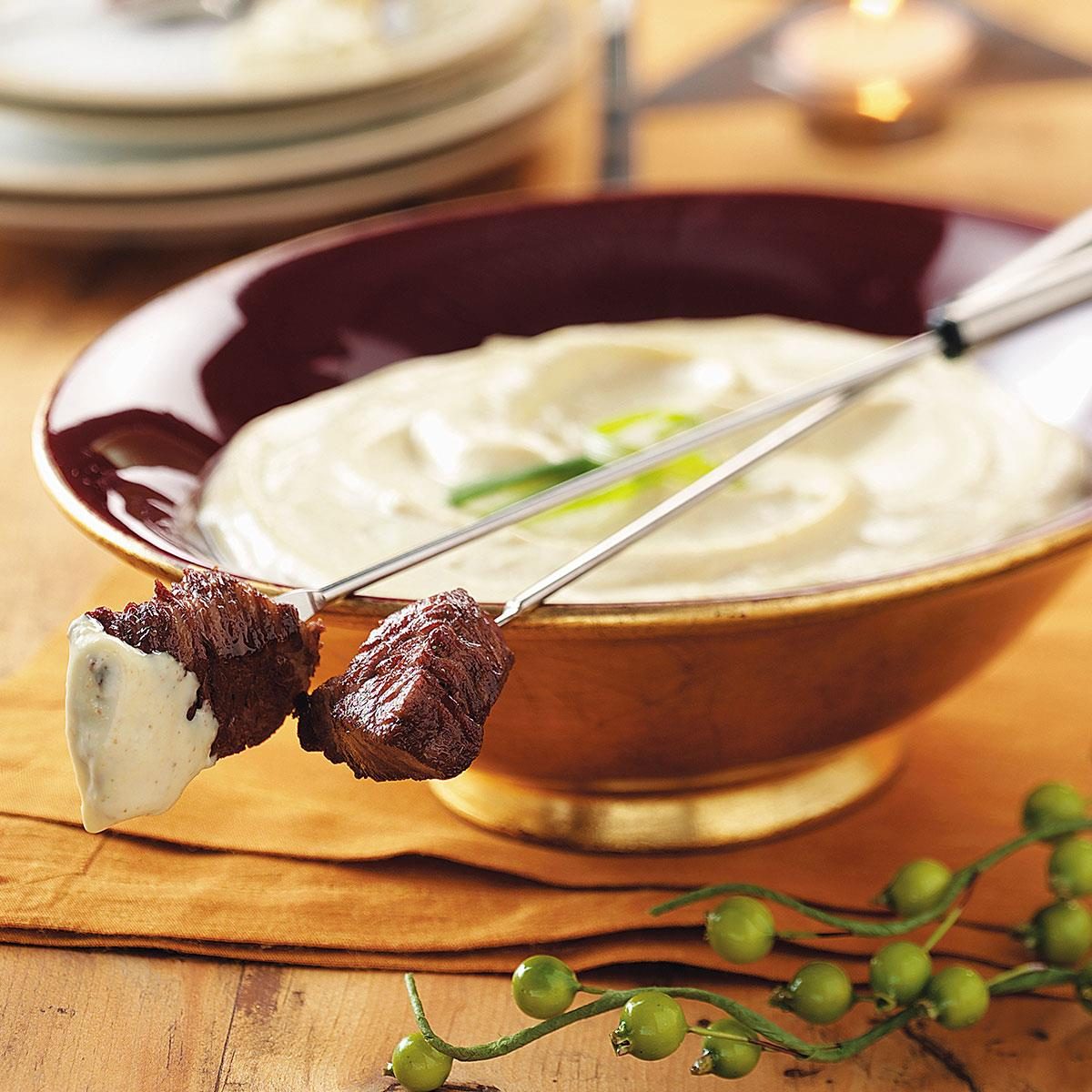 Meat fondue recipe