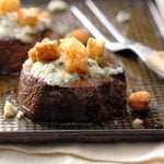 Beef Steaks with Blue Cheese