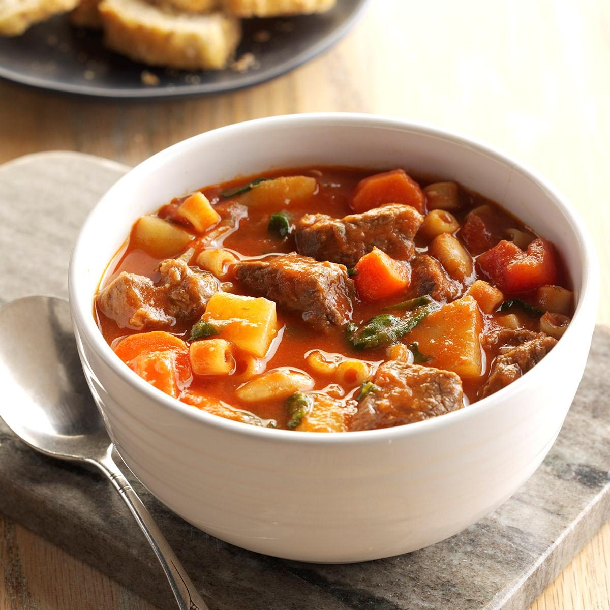 Beef Stew with Pasta Recipe: How to Make It