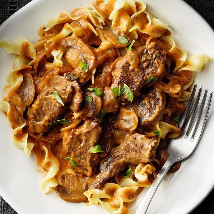 Beef Stroganoff