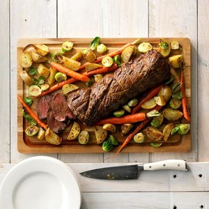 Beef Tenderloin with Roasted Vegetables